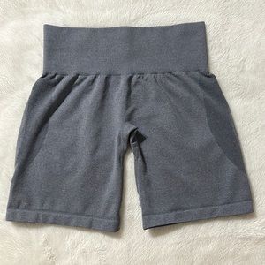 NVGTN Grey Contour Seamless Shorts Size Small